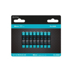 PILE VIVANCO AAA ALKALINE LR03 par pièce