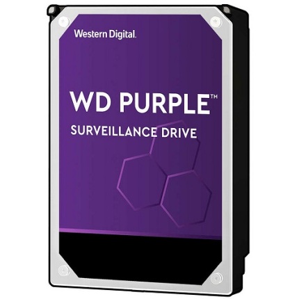 Western Digital WD 2 To Purple Surveillance Hard Drive SATA 6Gb/s Disque Dur 3,5" 2 To 64 Mo 5400 rpm Serial ATA 6Gb/s