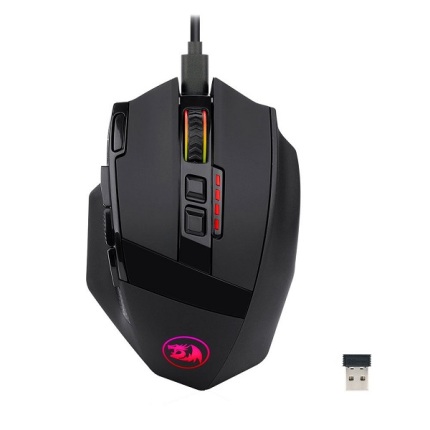 REDRAGON M801P SNIPER PRO RGB WIRED WIRELESS GAMING MOUSE