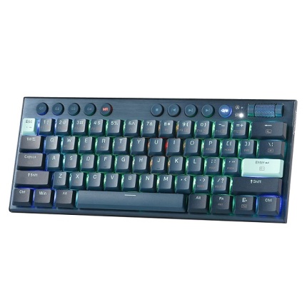 REDRAGON NOCTIS PRO WIRED 2.4G BT KEYBOARD RED K632NB RGB PRO