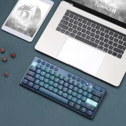 REDRAGON NOCTIS PRO WIRED 2.4G BT KEYBOARD RED K632NB RGB PRO – Image 2