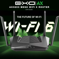 Routeur Wi-Fi 6 EXO AX3200 D-Link DIR-X3200