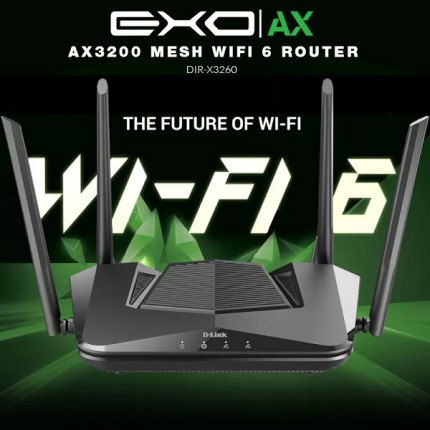 Routeur Wi-Fi 6 EXO AX3200 D-Link DIR-X3200