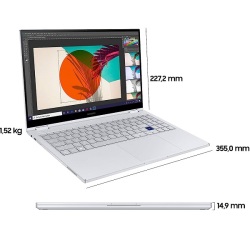 SAMSUNG GALAXY BOOK FLEX 15.6" I5-1035G4 8GO 256GO SSD FHD QLED TACTILE OCCASION+CHAR – Image 2