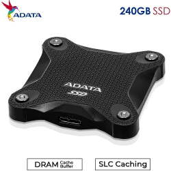 Disque SSD Externe ADATA 4800GB SD600Q USB 3.1 - Noir ASD600Q-480GU31-CBK – Image 4