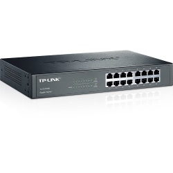 TP-LINK TL-SG1016D Switch 16 ports 10/100/1000 Mbps Gigabite Rackable – Image 2