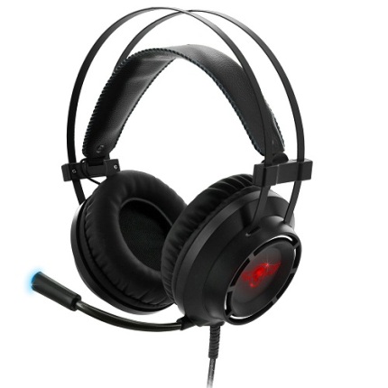 Spirit of Gamer Elite-H70 RGB Casque-micro circum-aural ultra design avec son virtual 7.1 surround et rétro-éclairage 7 couleurs pour gamer