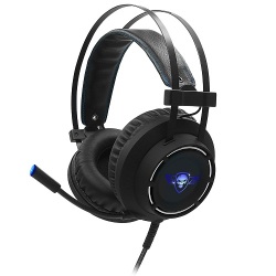 Spirit of Gamer Elite-H70 RGB Casque-micro circum-aural ultra design avec son virtual 7.1 surround et rétro-éclairage 7 couleurs pour gamer – Image 3
