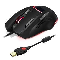 Spirit of Gamer Elite-M10 + Tapis De Souris Souris 7 Boutons 4000DPI RGB