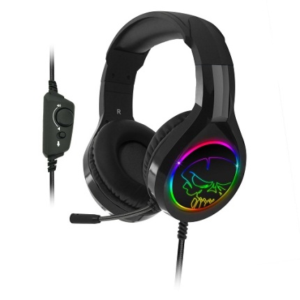 Spirit of Gamer Pro-H8 RGB Casque-micro pour gamer RGB (compatible PS4 / Xbox One / Nintendo Switch / PC)