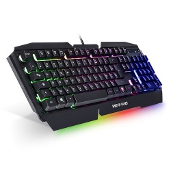 Spirit of Gamer Pro-K5 Clavier semi-mécanique pour gamer, rétro-éclairage RGB (AZERTY, Français) – Image 2