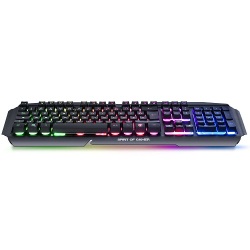 Spirit of Gamer Pro-K5 Clavier semi-mécanique pour gamer, rétro-éclairage RGB (AZERTY, Français) – Image 4