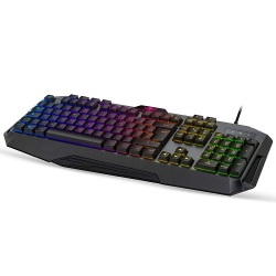 Spirit of Gamer Pro-K8 Clavier pour gamer avec rétro-éclairage RGB et 4 touches programmables (AZERTY, Français) – Image 3