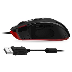 Spirit of Gamer Pro-M3 PACK Souris 8 Boutons 2400DPI RGB + Tapis De Souris – Image 2