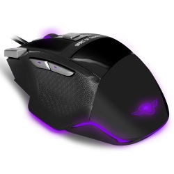 Spirit of Gamer Pro-M8 Light Edition Souris filaire pour gamer - droitier - capteur optique 3500 dpi - 7 boutons - rétro-éclairage 4 couleurs – Image 2