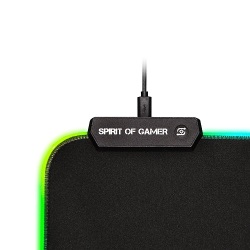 Spirit of Gamer Skull RGB Gaming Mouse Pad XXL – Image 4