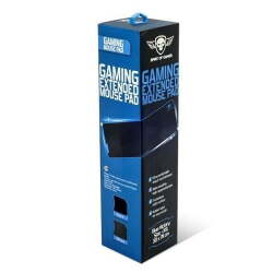 SPIRIT OF GAMER Tapis de souris Gaming XXL - Pour clavier & souris - 30x78x0,5cm - Bleu Victory – Image 2