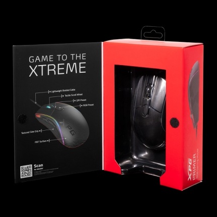 XPG Primer Gaming Mouse, RGB Lighting Effects