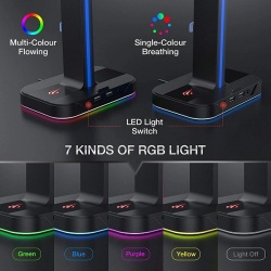 SUPPORT CASQUE HAVIT RGB TH650 – Image 7