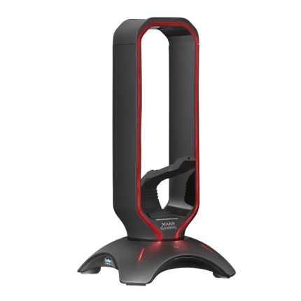 SUPPORT CASQUE MARS GAMING 3 in1 MHHPRO BLACK DIGITAL CONTROL RGB