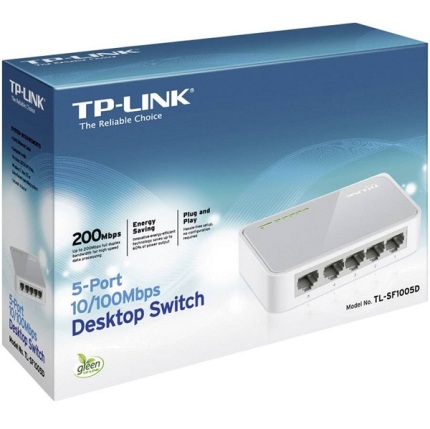 SWITCH TP-LINK SF1005D 5 PORTS 10/100
