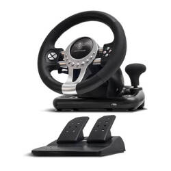 VOLANT FILAIRE RACE WHEEL PRO2 GAMING STEERING WHEEL AND PEDALS SET – Image 2