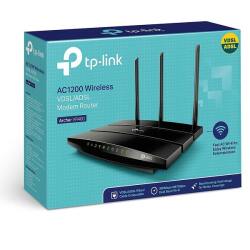 TP-LINK Archer VR400 Modem/Routeur Wi-Fi Dual Band AC1200 + 3 ports LAN 10/100 Mbps + 1 port LAN/WAN 10/100/1000 Mbps