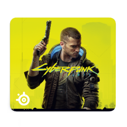 Tapis de souris taille L - SteelSeries QcK Cyberpunk