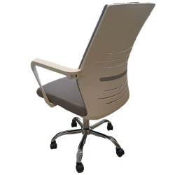 CHAISE ARMONIA GRIS 983 WG AVEC ROULETTES – Image 2