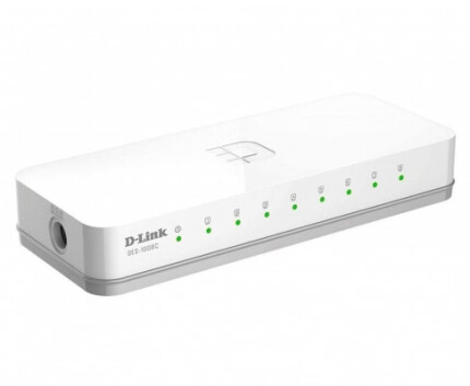 SWITCH 8 PORTS D-LINK DES-1008D