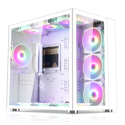 XANDER ATX NEPTUNE WHITE Micro ATX, 7 PCS ARGB