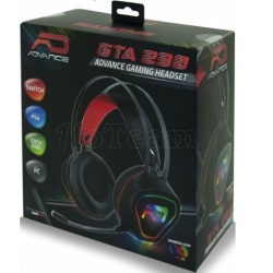 Casque Advance GTA 230 Compatible PS4 Xbox Switch rétroéclairage RGB – Image 3