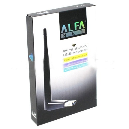 Clé WiFi N ALFA 150Mb Avec antenne 3Db