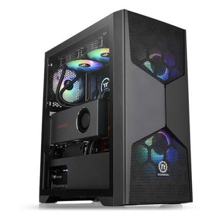 ThermalTake Commander G31 TG ARGB Mid-Tower Chassis CA-1P1-00M1WN-00