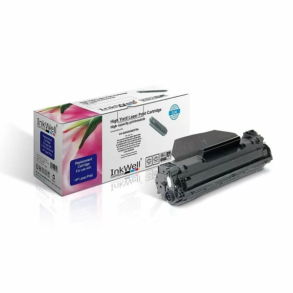 Cartouche Toner Compatible CB435A 35A - Pour Imprimantes HP LaserJet P1005-P1009 Et Canon LBP-3010 à LBP-3150