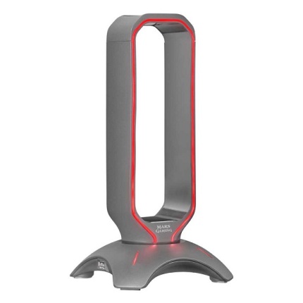 SUPPORT CASQUE MARS GAMING 2 in1 MHHX BLACK RGB