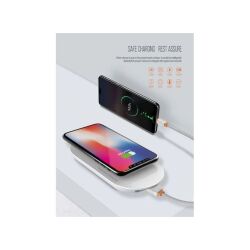 Ldnio Power Bank - Sans Fil - NFC 10000 mAh - Blanc – Image 3