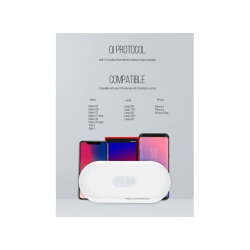 Ldnio Power Bank - Sans Fil - NFC 10000 mAh - Blanc – Image 4