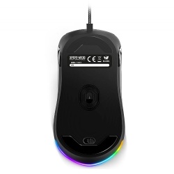 Spirit of Gamer Xpert-M100 Souris filaire pour gamer - droitier - capteur optique 12400 dpi - 8 boutons programmables - rétroéclairage RGB – Image 3