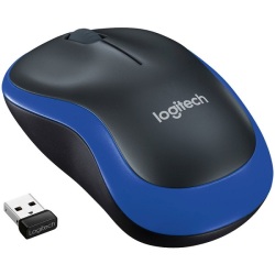 SOURIS LOGITECH SANS FIL M185 GRIS-RED-BLUE – Image 2