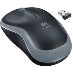 SOURIS LOGITECH SANS FIL M185 GRIS-RED-BLUE