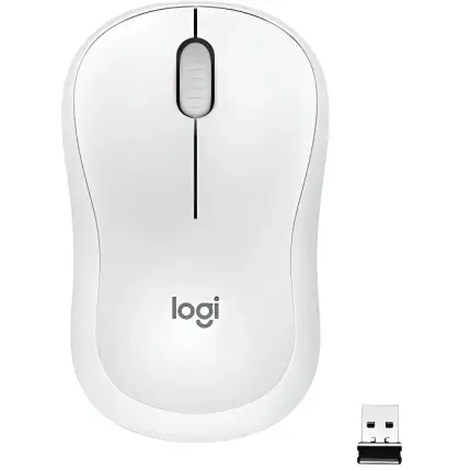 Souris silencieux sans fil Bluetooth Logitech M220 white-pink