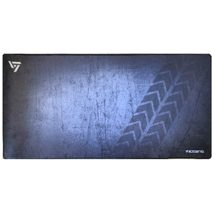 VicTsing Tapis de souris de jeu grande taille (800 x 400 x 2,5 mm) avec base en caoutchouc antidérapant, surface lisse à texture spéciale, bords cousus durables