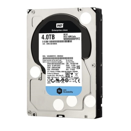 WESTERN DIGITAL ENTREPRISE 4TB SATA 6GB/S 64MO CACHE RENEWED PC/SURVEILLANCE