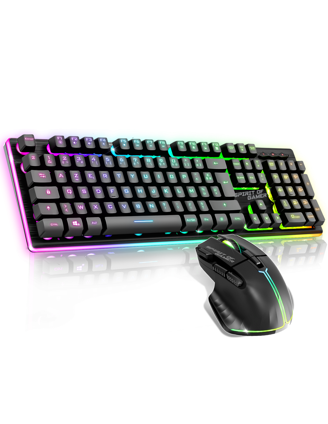 ultimate-600-wireless-dark SPIRIT OF GAMER RGB ULTIMATE MK600 CLAVIER+SOURIS+TAPIS DARK – Image 1